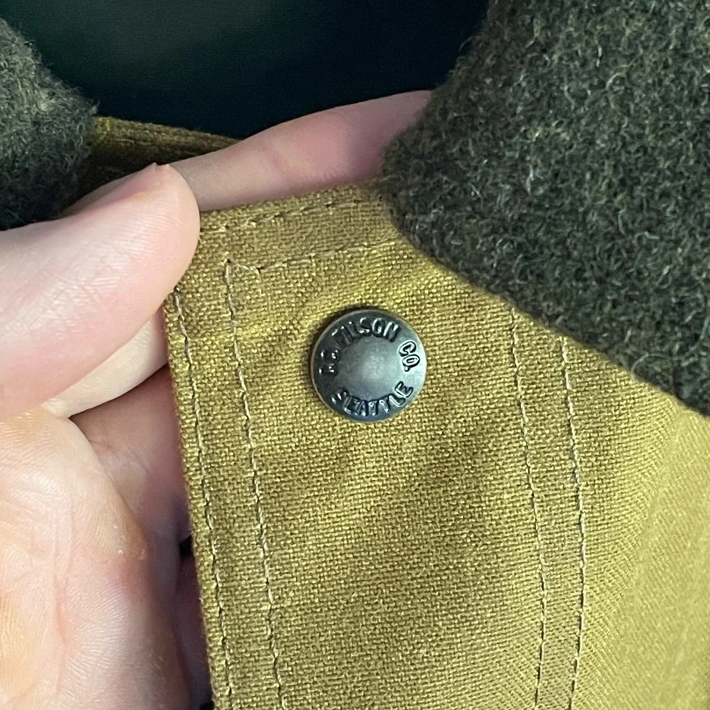 Filson Tin Cloth Work Jacket - Dark tan - Picture 8 of 8